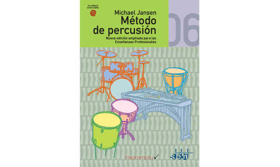 JANSEN M. - METODO DE PERCUSION V.6 (2º GRADO MEDIO) +AUDIO LINE