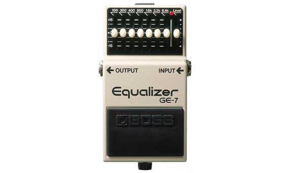 PEDAL ECUALIZADOR GUIT/BAJO/TECLADO - BOSS GE-7