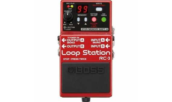 PEDAL BOSS LOOP STATION RC-3