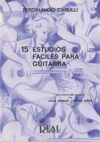 CARULLI F. - ESTUDIOS FACILES (15) PARA GUITARRA -