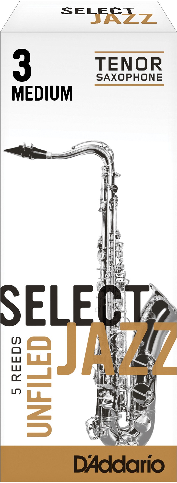 CAÑA SAXO TENOR - D´ADDARIO SELECT JAZZ UNFILED 3M