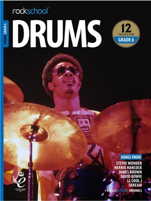 ROCKSCHOOL- DRUMS GRADE 6 ( 2018-2024 ) AUDIO ONLINE