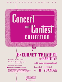 ALBUM - CONCERT/CONTEST CON ACOMPAÑAMIENTO -