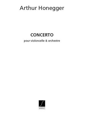 HONEGGER A. - CONCIERTO VIOLONCHELO