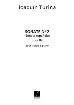 TURINA J. - SONATA ESPAÑOLA Nº 2 OP.82