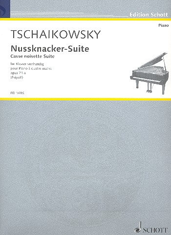 TCHAIKOVSKY P.I. - SUITE CASCANUECES OP.71A PIANO 4 MANOS