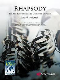 WAIGNEIN A. - RAHPSODY SAX