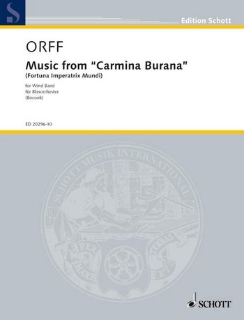 ORFF C. - MUSICA DE CARMINA BURANA - BANDA VIENTO