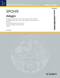 SPOHR L. - ADAGIO Woo 35 - FAGOT Y PIANO