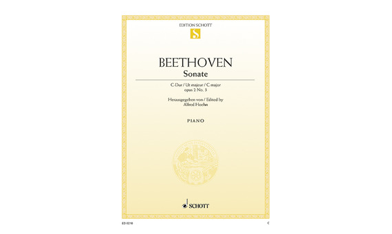 BEETHOVEN L.V. - SONATA Nº3 DO M - OP.2 Nº3