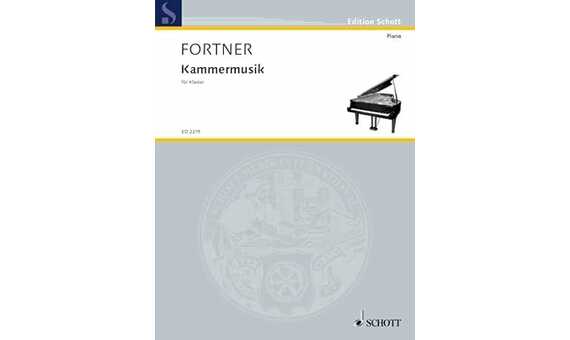 FORTNER W. - MUSICA DE CAMARA PARA PIANO
