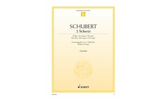 SCHUBERT F. - SCHERZOS (2) -