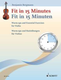 BERGMANN B. - FIT IN 15 MINUTEN VIOLIN
