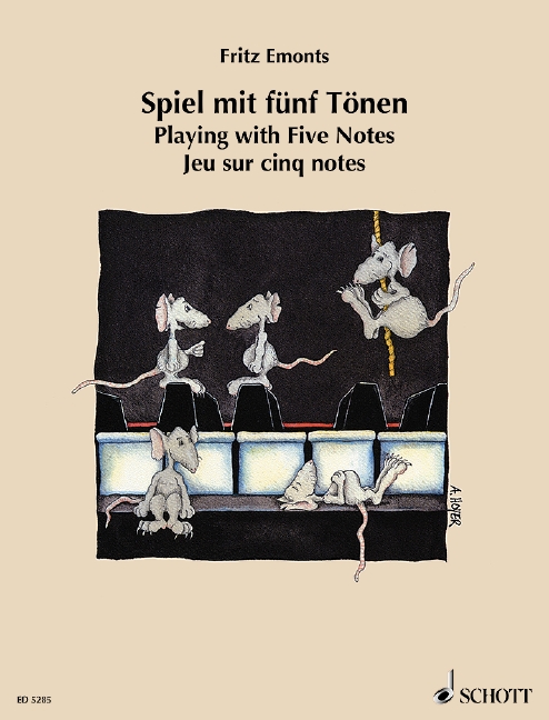 EMONTS F. - SPIEL MIT FUNF TONEN (TOCANDO CON 5 NOTAS)