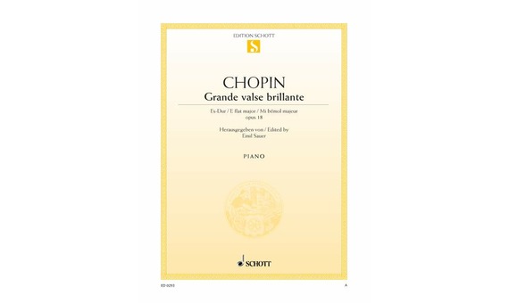 CHOPIN F. - GRAN VALS BRILLANTE MIb M - OP.18