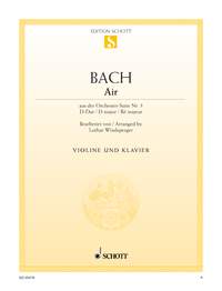 BACH J.S. - ARIA DE LA SUITE RE -