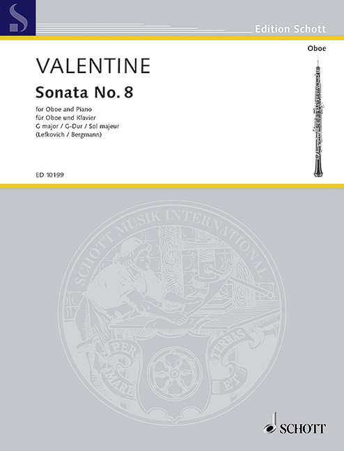 VALENTINE R. - SONATA Nº8 SOL (OB) -