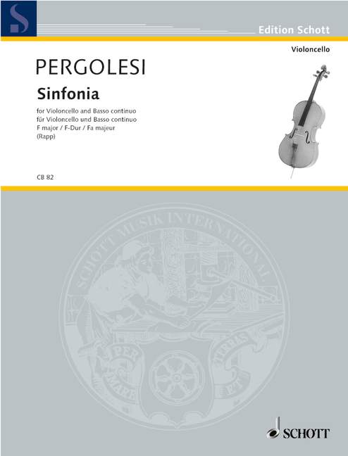 PERGOLESSI G.B. - SINFONIA FA M -