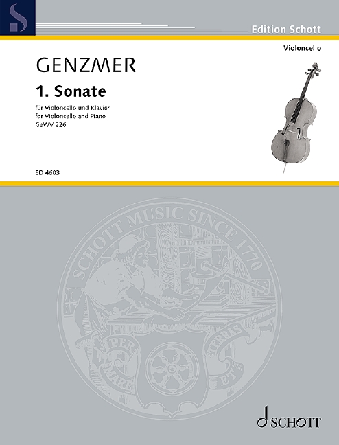 GENZMER H. - SONATA Nº1 -