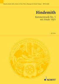 HINDEMITH P. - KAMMERMUSIK Nº 1 OP.24/1