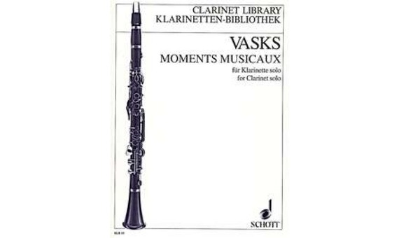 Peteris Vasks - Moments musicaux: clarinet solo
