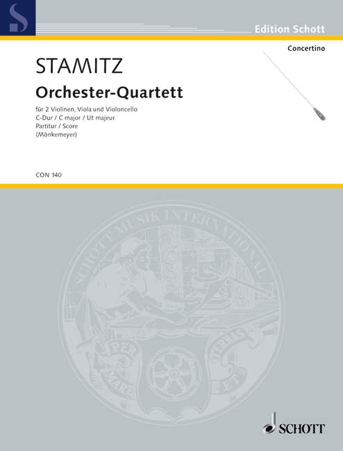 STAMITZ C. - CUARTETO DO M 2V/VA/VC -