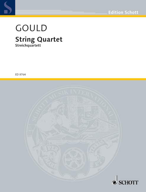 GOULD G. - CUARTETO (SC+PT) 2V/VA/VC -