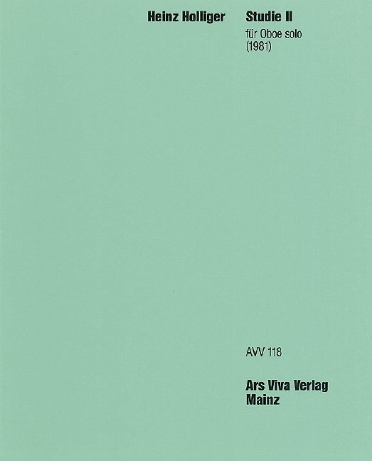 HOLLIGER H. - STUDIE II -
