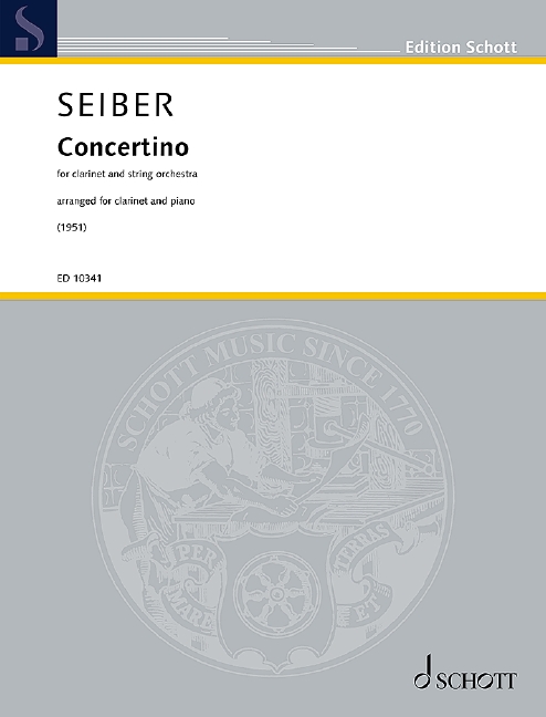 SEIBER M. - CONCERTINO -