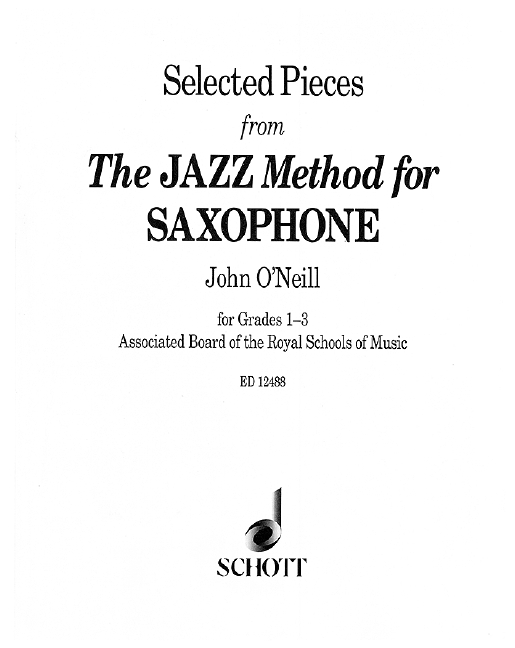 O-NEILL J. - PIEZAS SELECTAS DEL METODO DE JAZZ -