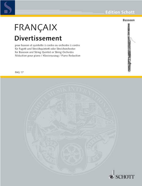 FRANCAIX J. - DIVERTIMENTO -