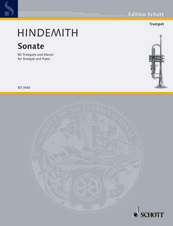 HINDEMITH P. - SONATA (1939) DO M - TROMPETA Y PIANO