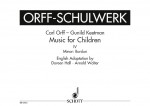 KEETMAN/ORFF - MUSICA PARA NIÑOS V.4