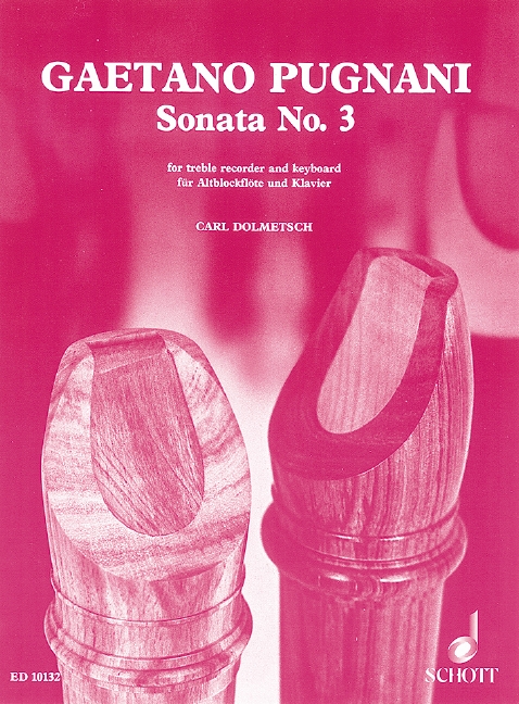 PUGNANI G. - SONATA Nº3 FA M -