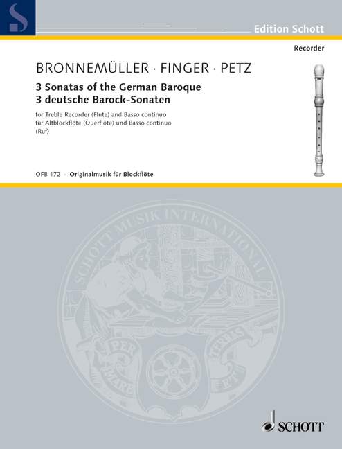 DEMOIVRE D. - SONATAS BARROCAS ALEMANAS (3) -