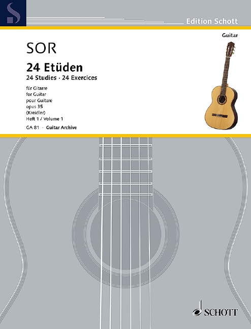 SOR F. - ESTUDIOS V.1 (24) - OP.35