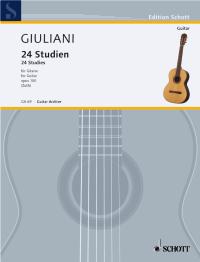 GIULIANI M. - ESTUDIOS FACILES (24) - OP.100 -GUITARRA -