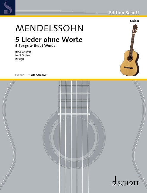 MENDELSSOHN F. - ROMANZAS SIN PALABRAS (5) - OP.19 Nº2