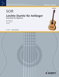 SOR F. - DUOS FACILES PARA PRINCIPIANTES -