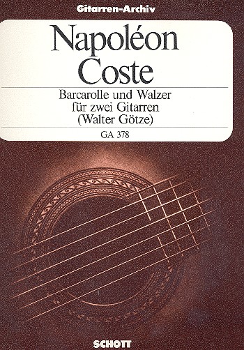 COSTE N. - BARCAROLA Y VALS - OP.51