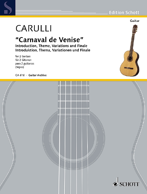 CARULLI F. - INTRODUCCION TEMA VARIACIONES Y FINAL -