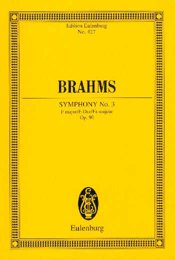 BRAHMS J. - SINFONIA Nº3 FA M - OP.90 (BOLSILLO)
