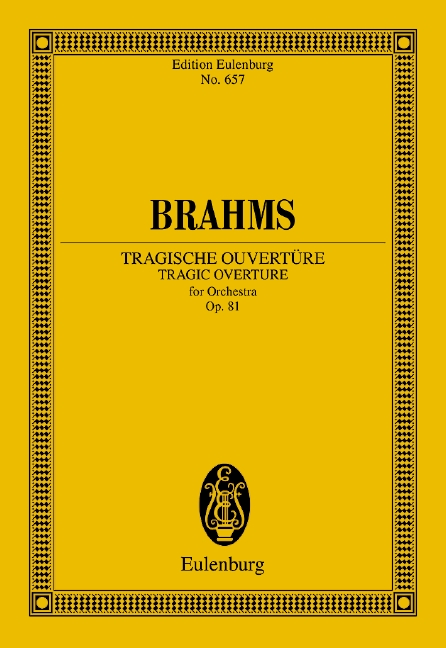 BRAHMS J. - OBERTURA TRAGICA - OP.81