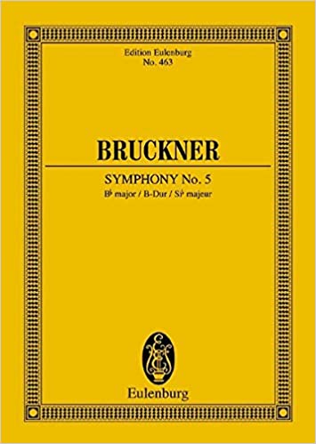 BRUCKNER A. - SINFONIA Nº5 SIb M -
