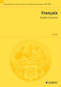 FRANCAIX J. - CONCIERTO DOBLE (FL/CL) -