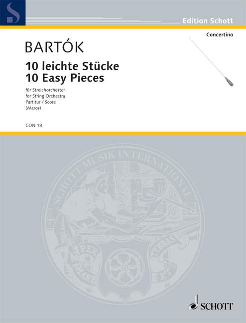 BARTOK B. - PEQUEÑAS PIEZAS (10) -