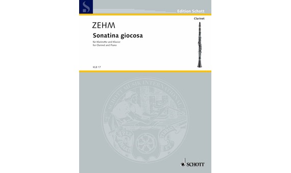 Friedrich Zehm - Sonatina Giocosa: clarinet / piano