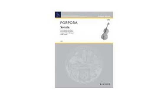 PORPORA N. - SONATA FA M (VIOLONCELLO Y PIANO)