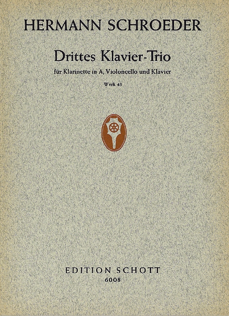 SCHROEDER H. - TRIO (PT) CCL/VCP - OP.43