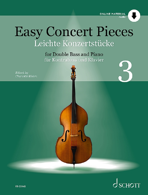ALBUM - PIEZAS DE CONCIERTO FACILES V.3 (CONTRABAJO Y PIANO) +CD